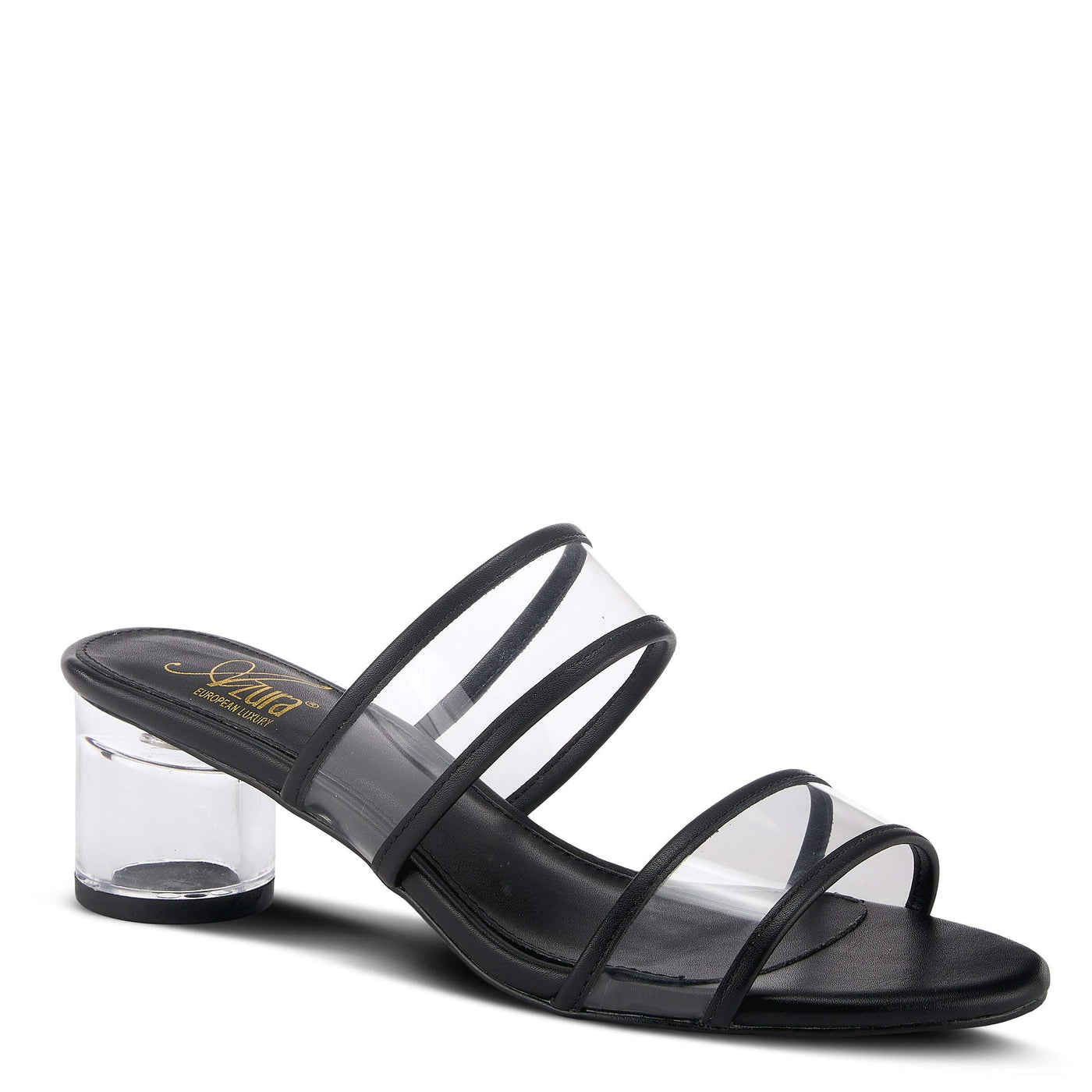 Azura Women's Rashell Strappy Sandal Black EU 38 / US 7.5-8