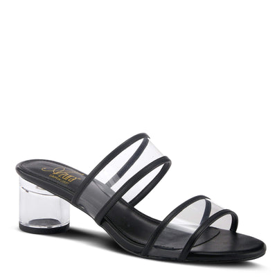 Azura Women's Rashell Strappy Sandal Black EU 38 / US 7.5-8