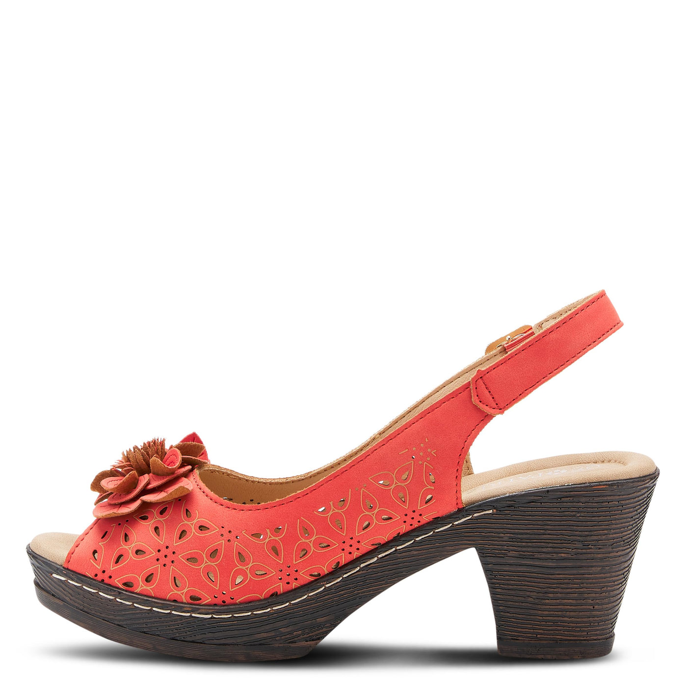 PATRIZIA Women's Doriday Sandals Orange EU 37 / US 6.5-7