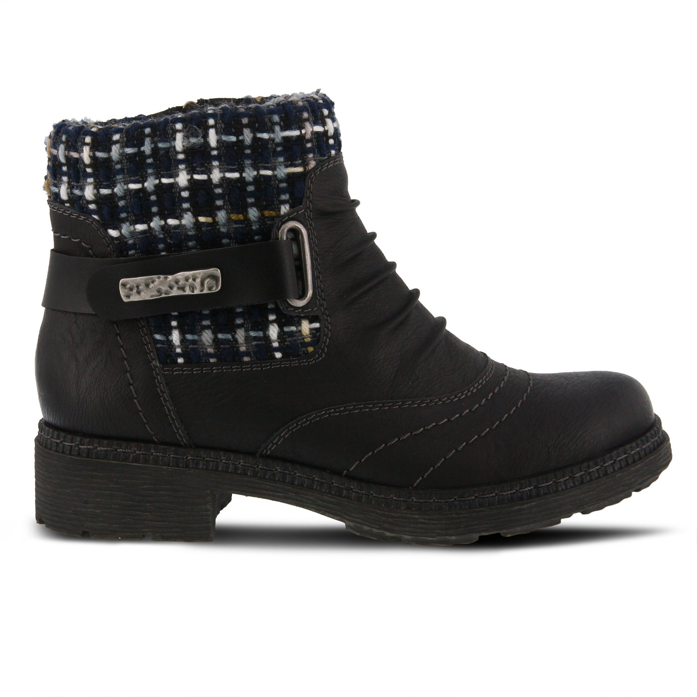 Spring Step Relife Citrine Boots for Women - Waterproof Ladies Shoes with Round Toe - Zipper Closure Ankle Boots for Womens