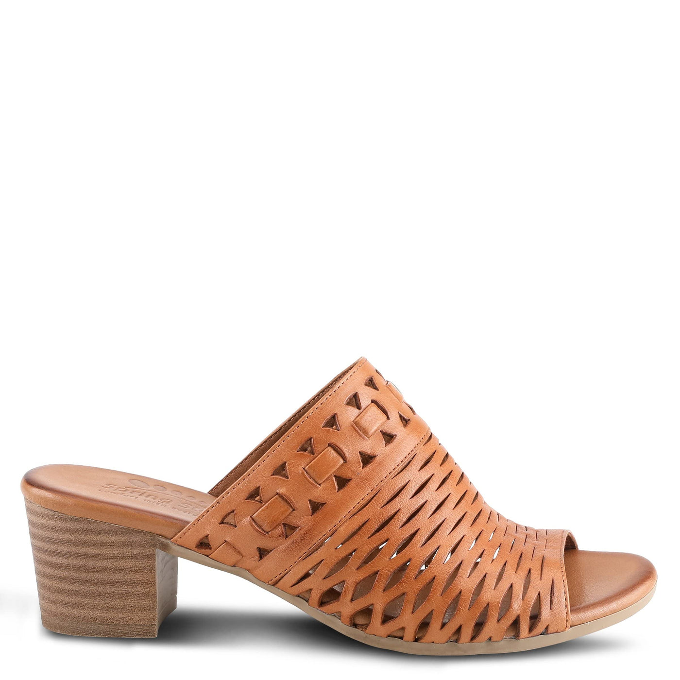 Spring Step Women's Anika Slide Sandal Camel EU 36 / US 5.5-6