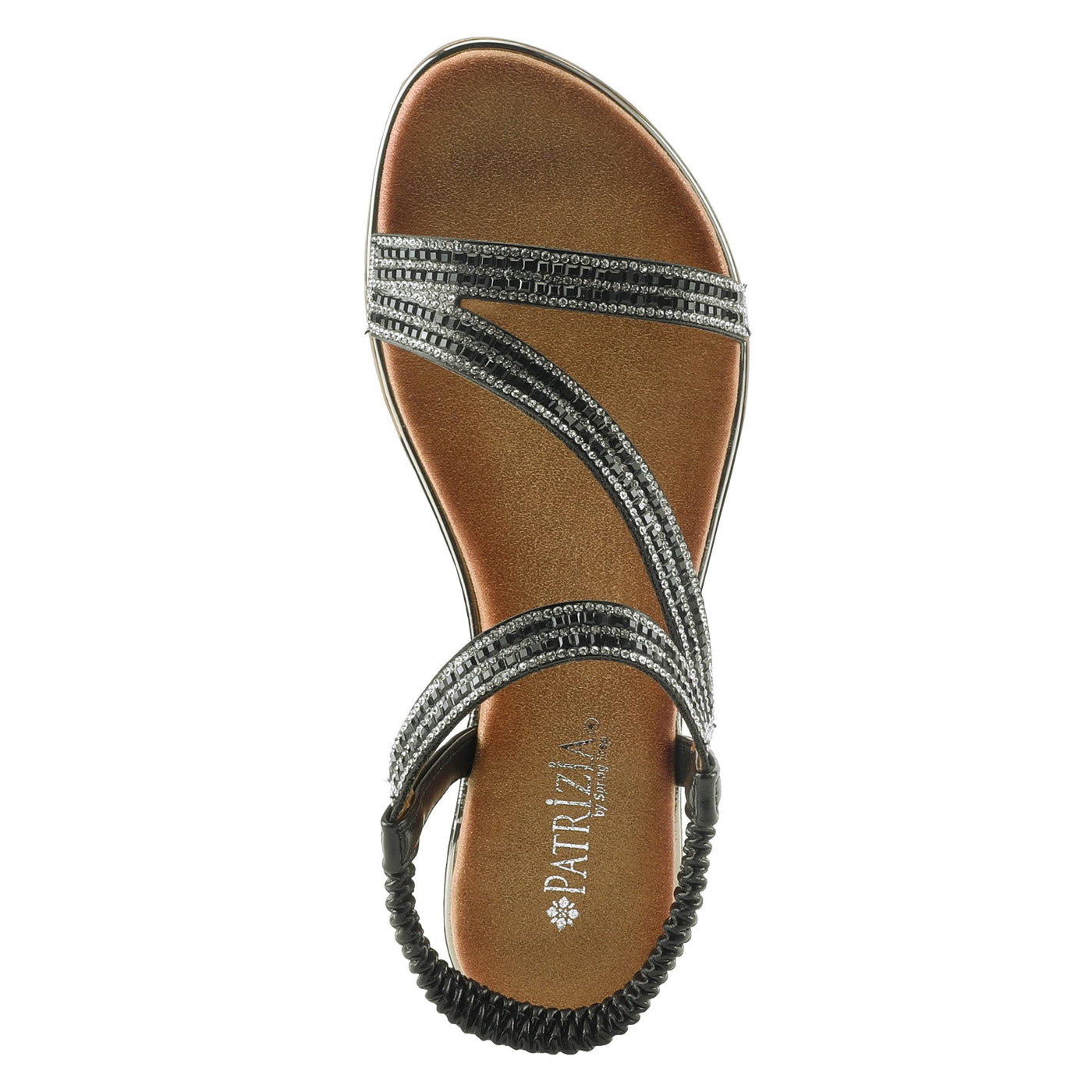PATRIZIA Women's Alella Slingback Sandal Black EU 37 / US 6.5-7