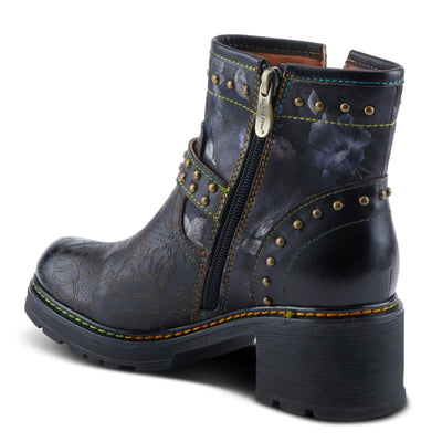 L'Artiste by Spring Step Women's Branchout Fashion Boot, Black Multi, 11