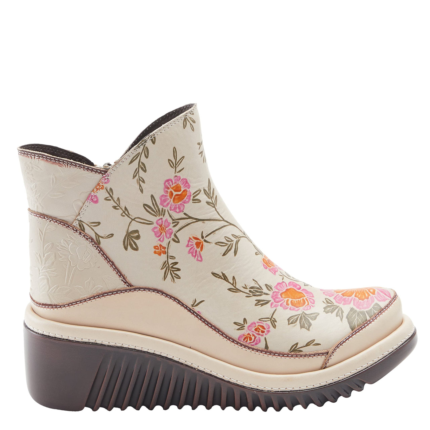 Spring Step L'Artiste Women's Abate Boots Beige Multi EU 38 / US 7.5-8