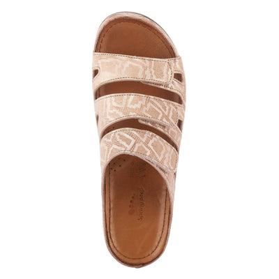 Spring Step Women's Eulale Slide Sandal Champagne EU 41 / US 9.5-10