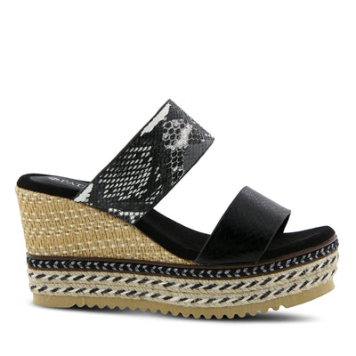 PATRIZIA Women's Jaenelle Sandals Black Multi EU 36 / US 5.5-6