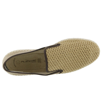 Spring Step Lawrence Oxford Flat, Tan, 43 Medium EU 9.5-10 US