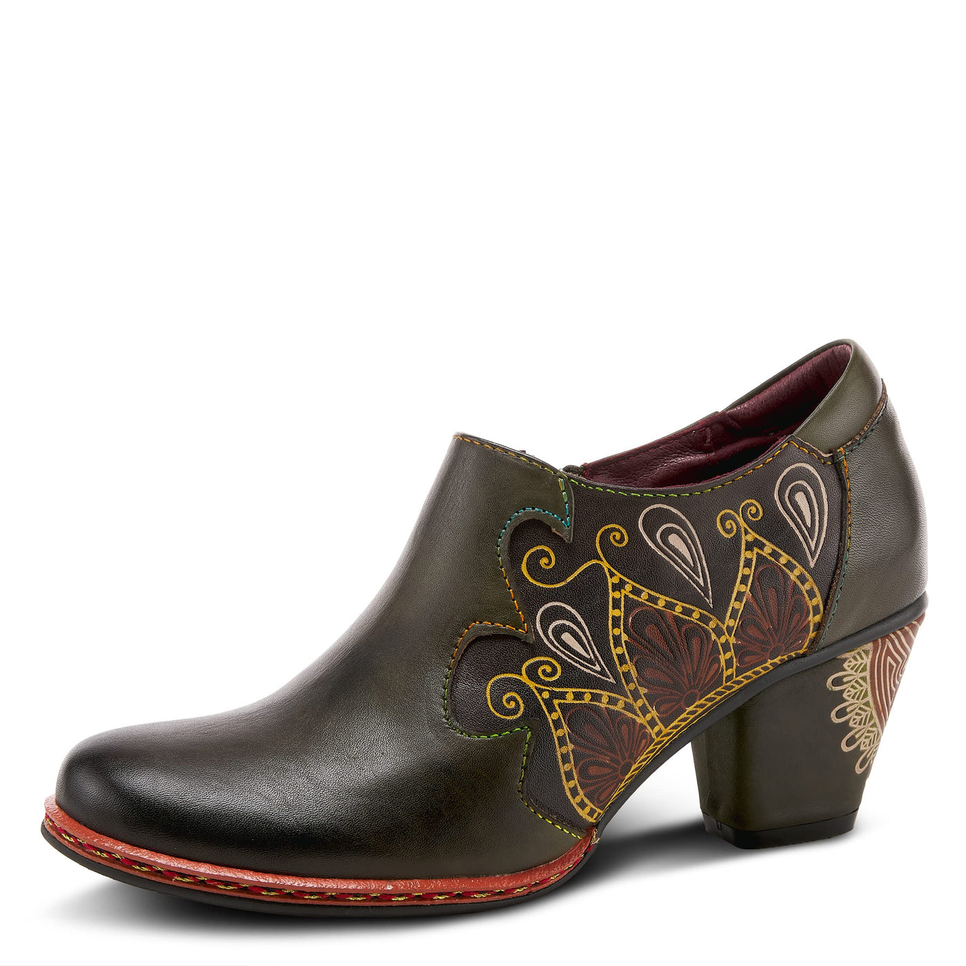 Spring Step L'Artiste Women's Zami Shootie Olive Green EU 42 / US 10.5-11