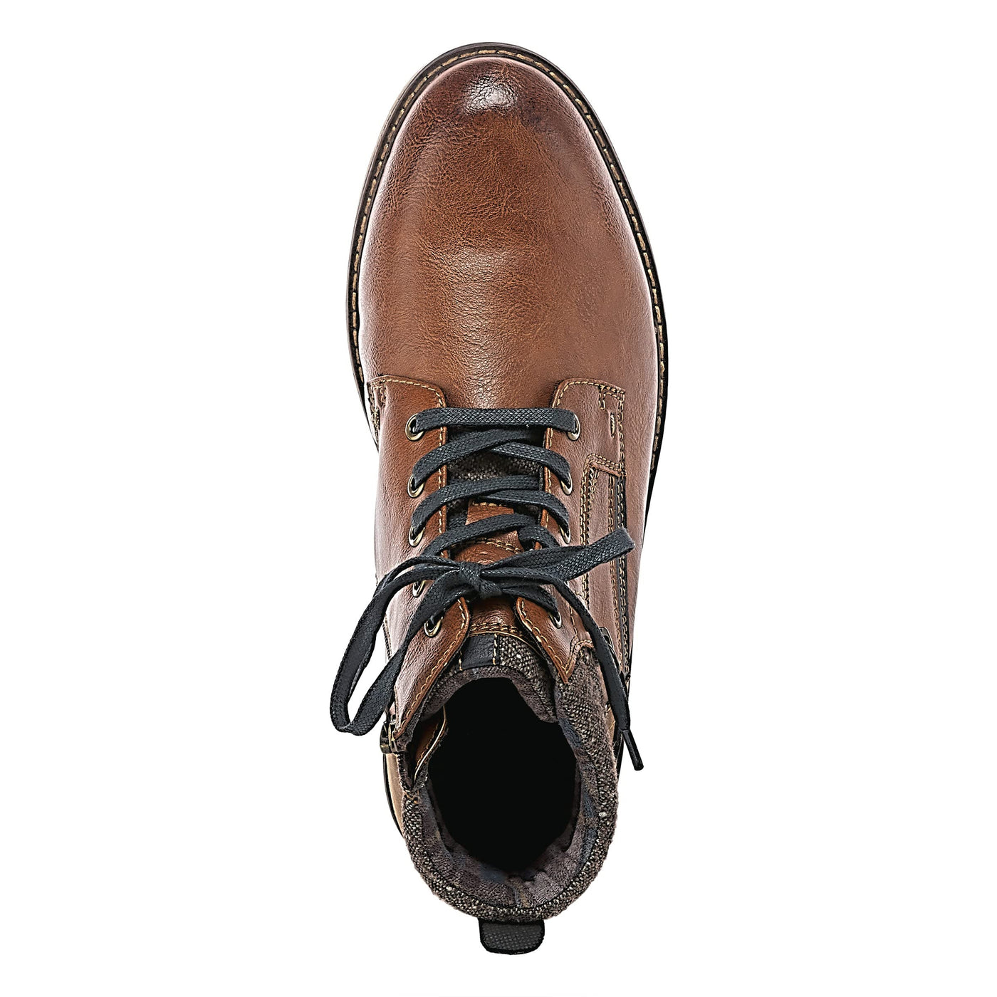 Spring Step Men's Johnny Sneaker Cognac EU 43 / US 9.5-10
