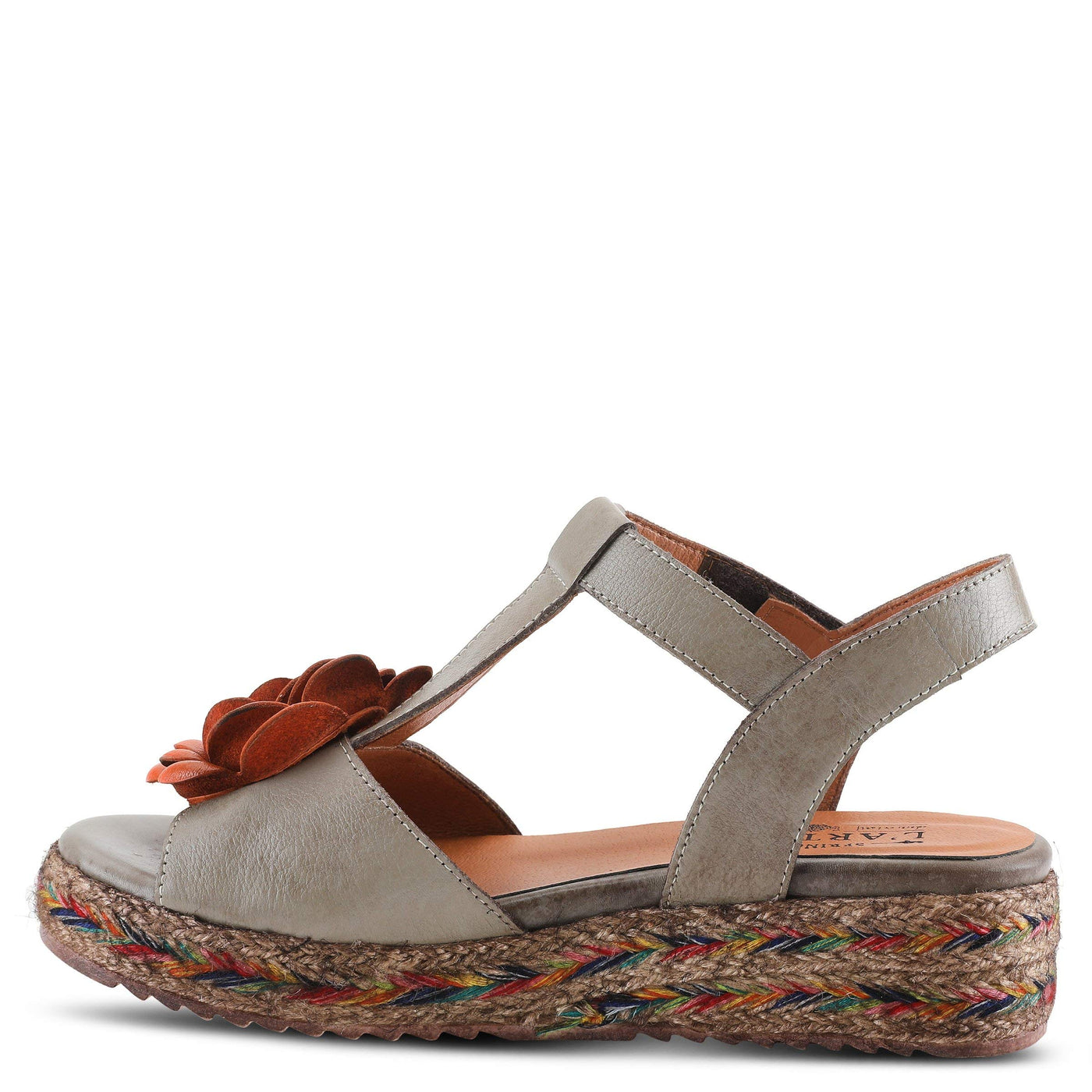 Spring Step L'Artiste Women's Tempest Wedge Light Grey EU 42 / US 10.5-11
