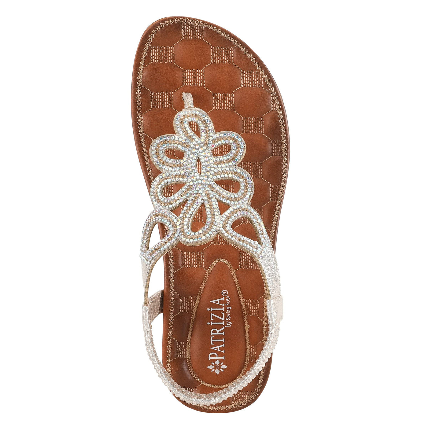 PATRIZIA Women's Faustine Backstrap Sandal Soft Gold EU 40 / US 9