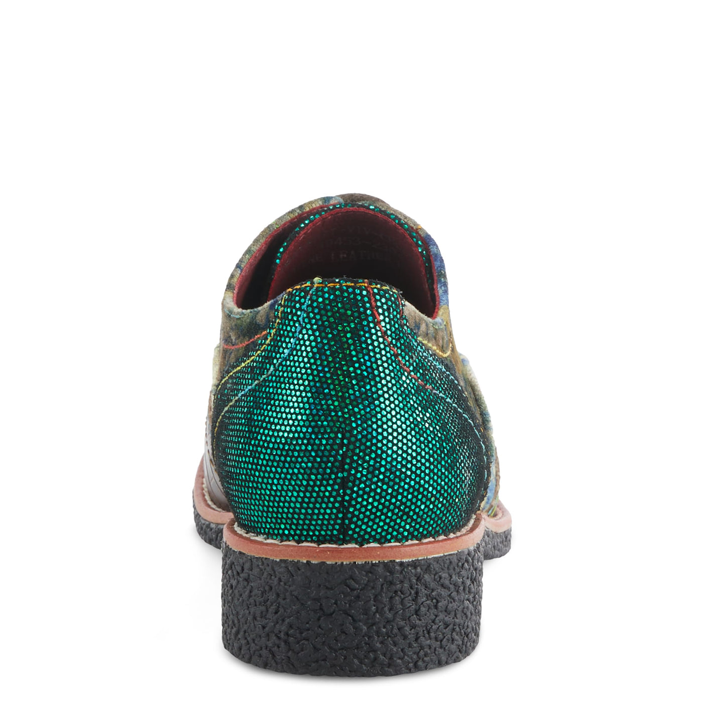 Spring Step L'Artiste Women's Muggiasti-Viv Leather Oxford Shoe Chocolate Multi EU 36 / US 5.5-6