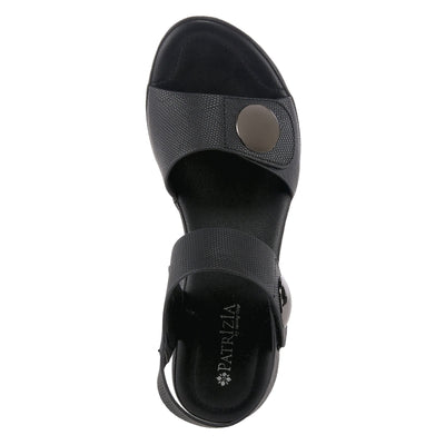 PATRIZIA Women's Dade Sandals Black EU 36 / US 5.5-6