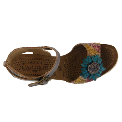 L'Artiste by Spring Step Annmarie Grey Multi 41 (US Women's 9.5-10)