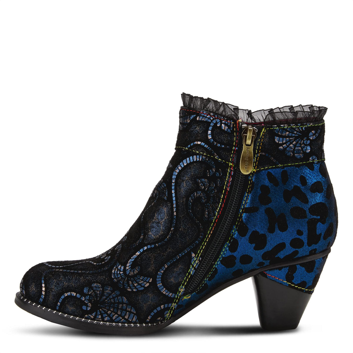 Spring Step L'Artiste Women's Dessa Navy Multi EU 38 / US 7.5-8