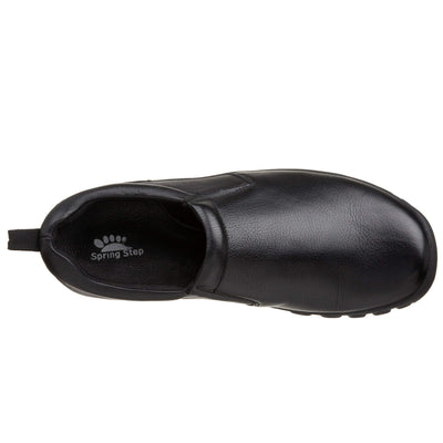 Spring Step Men's Beckham Uniform Dress Shoe, Black, 8-8.5 Medium US