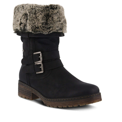 Spring Step Women's Mid Calf Boot, Black, 5.5-6