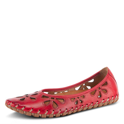 Spring Step Women's Rayely Ballerina Red EU 38 / US 7.5-8