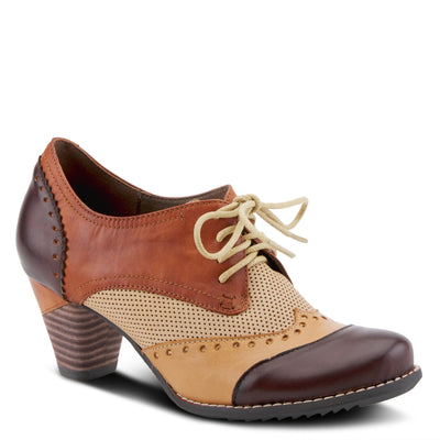 Spring Step L'Artiste Women's Bardot Pump Brown Nubuck EU 41 / US 9.5-10