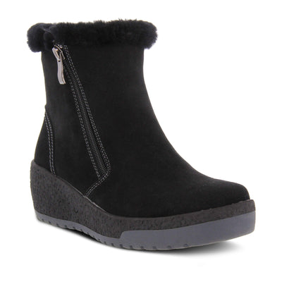 Spring Step LAMBI Boots Black Suede 39 Euro (Women