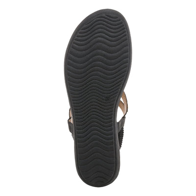 PATRIZIA Women's Crema Slingback Sandal Black EU 40 / US 9