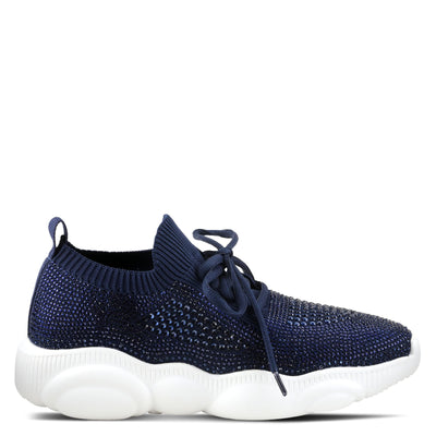 PATRIZIA Women's Cristinalla Fashion Sneaker Navy EU 38 / US 7.5-8