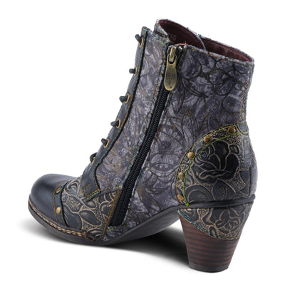 L'Artiste by Spring Step Women's Avyanna Casual Booties, Black Multi, 6