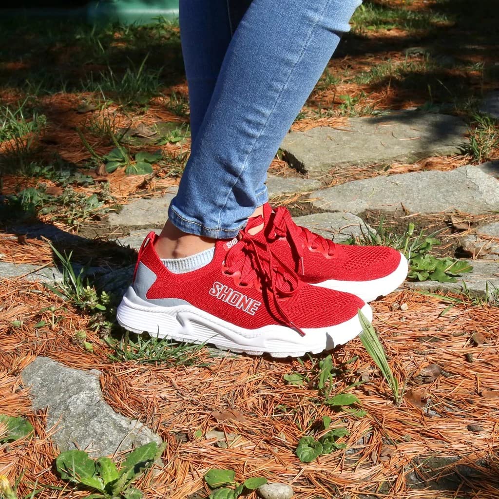 Shone 155-001 Sneakers Red