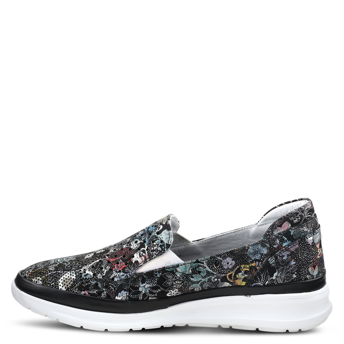 Spring Step Women's Roxy Slip-On Shoe Black Multi EU 42 / US 10.5-11