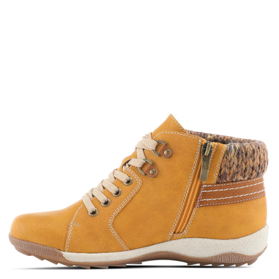 Spring Step Women's Clifton Boots Mustard EU 37 / US 6.5-7