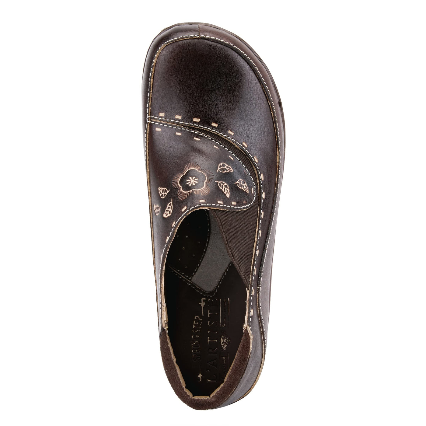 L'artiste by Spring Step Women's Burbank Mule, Brown, 42 EU/10.5-11 M US