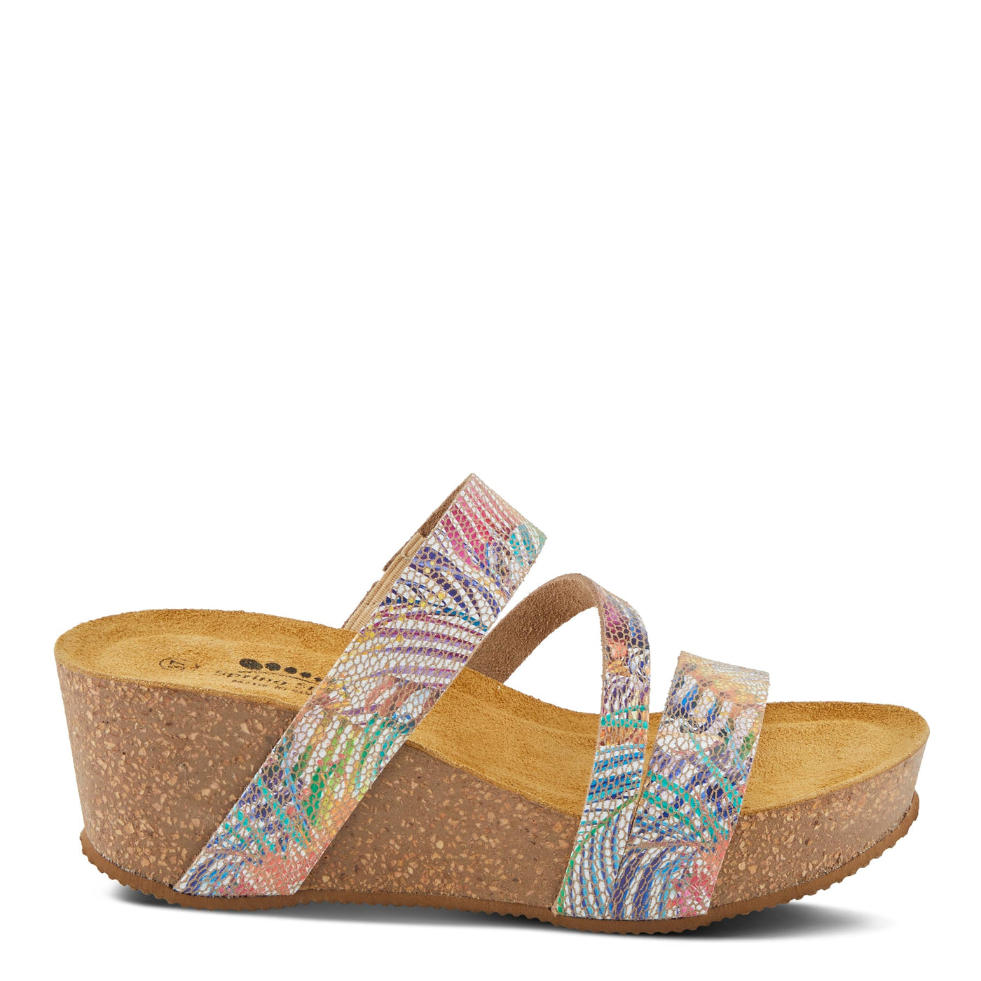 Spring Step Women's Butterpea Sandal, Pink Multi, 9.5