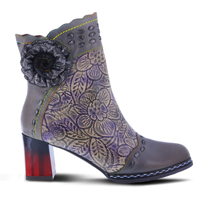 L`Artiste Womens Striolle Grey Multi Boot - 36