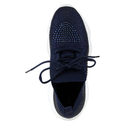 PATRIZIA Women's Cristinalla Fashion Sneaker Navy EU 38 / US 7.5-8