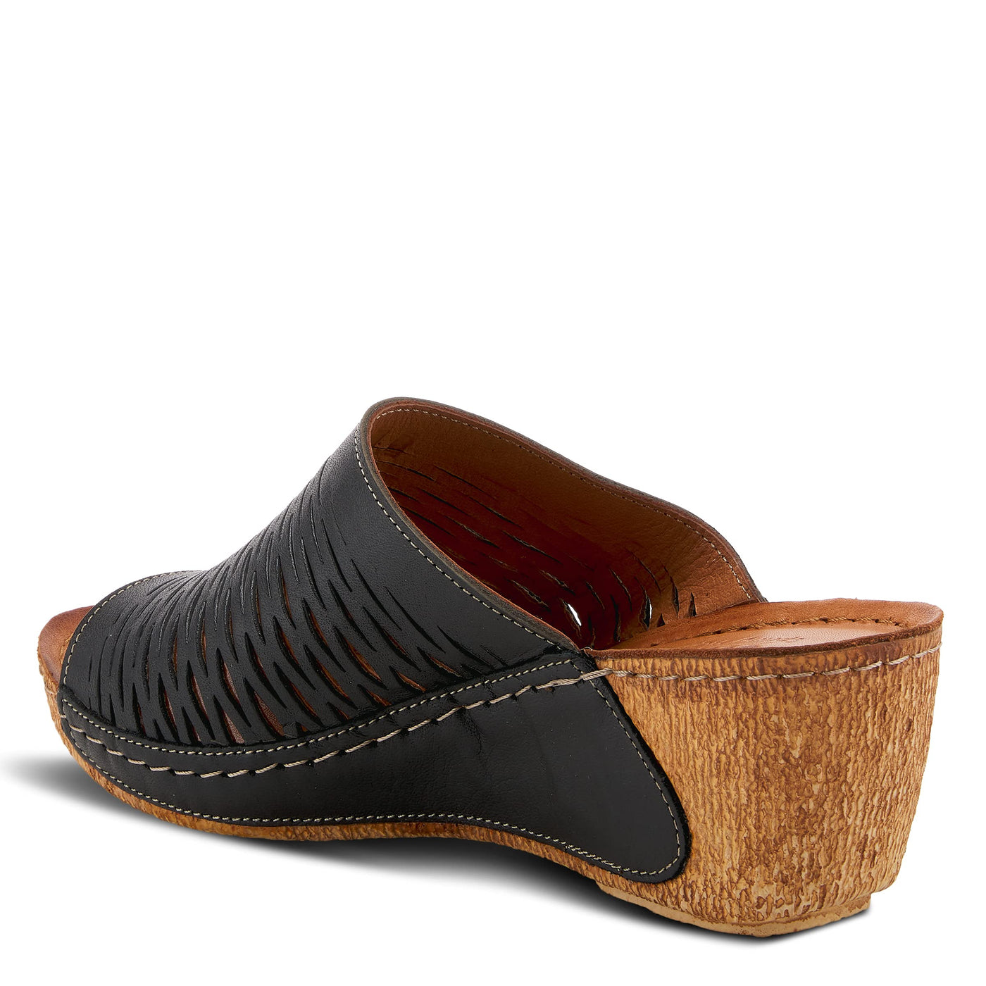 Spring Step Women's CUNACENA Slipper, Black, 9