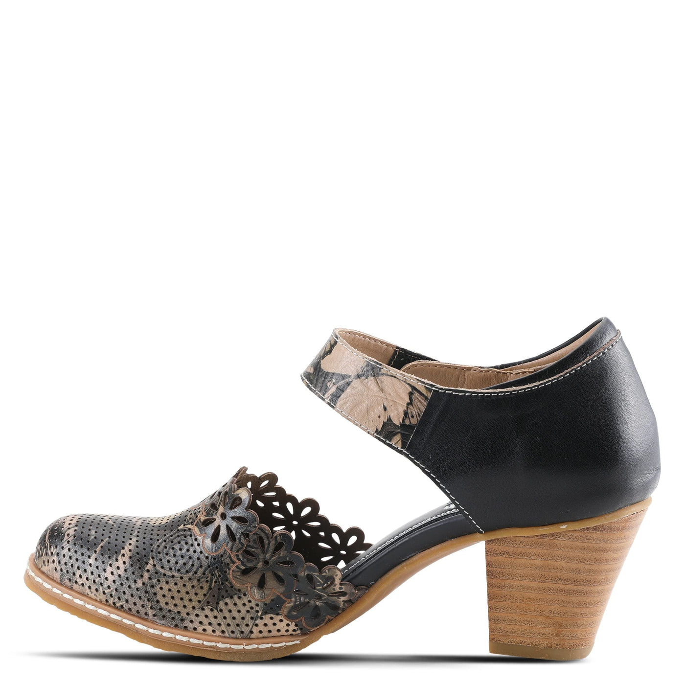 Spring Step L'Artiste Women's Sunset Bootie Black Multi EU 36 / US 5.5-6