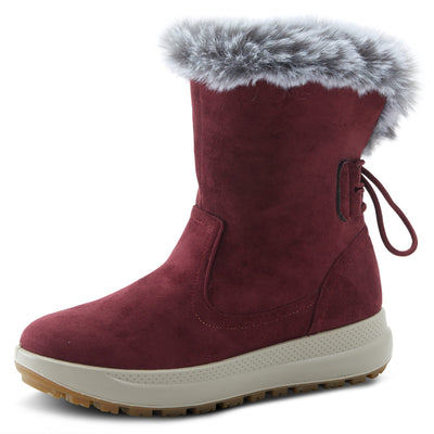 Flexus Women's Snowbird Burgundy Boots EU 38 / US 7.5-8