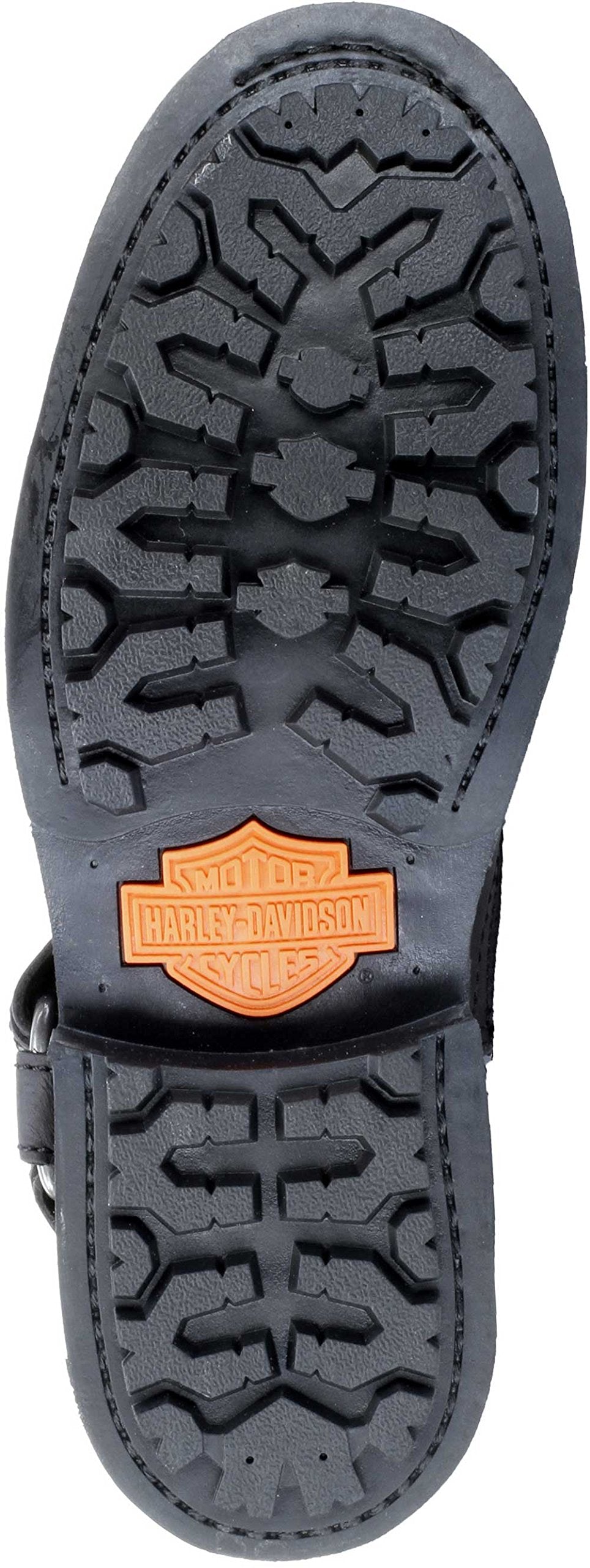 HARLEY-DAVIDSON FOOTWEAR Men's Scout Leather Motorcycle Harness Casual Boot, Black, 10.5