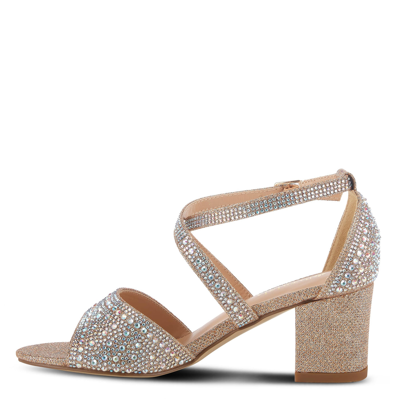 PATRIZIA Women's Delamore Open-Toe Sandal Champagne EU 40 / US 9