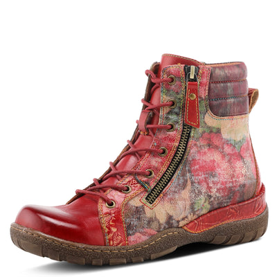 Spring Step L'Artiste Women's Jadeite Boots Red Multi EU 36 / US 5.5-6