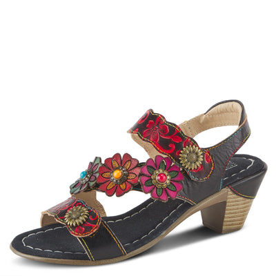 Spring Step L'Artiste Women's Aromas Sandals Black Multi EU 35 / US 5