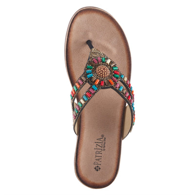 PATRIZIA Women's Tamora Slide Sandal Black EU 41 / US 9.5-10