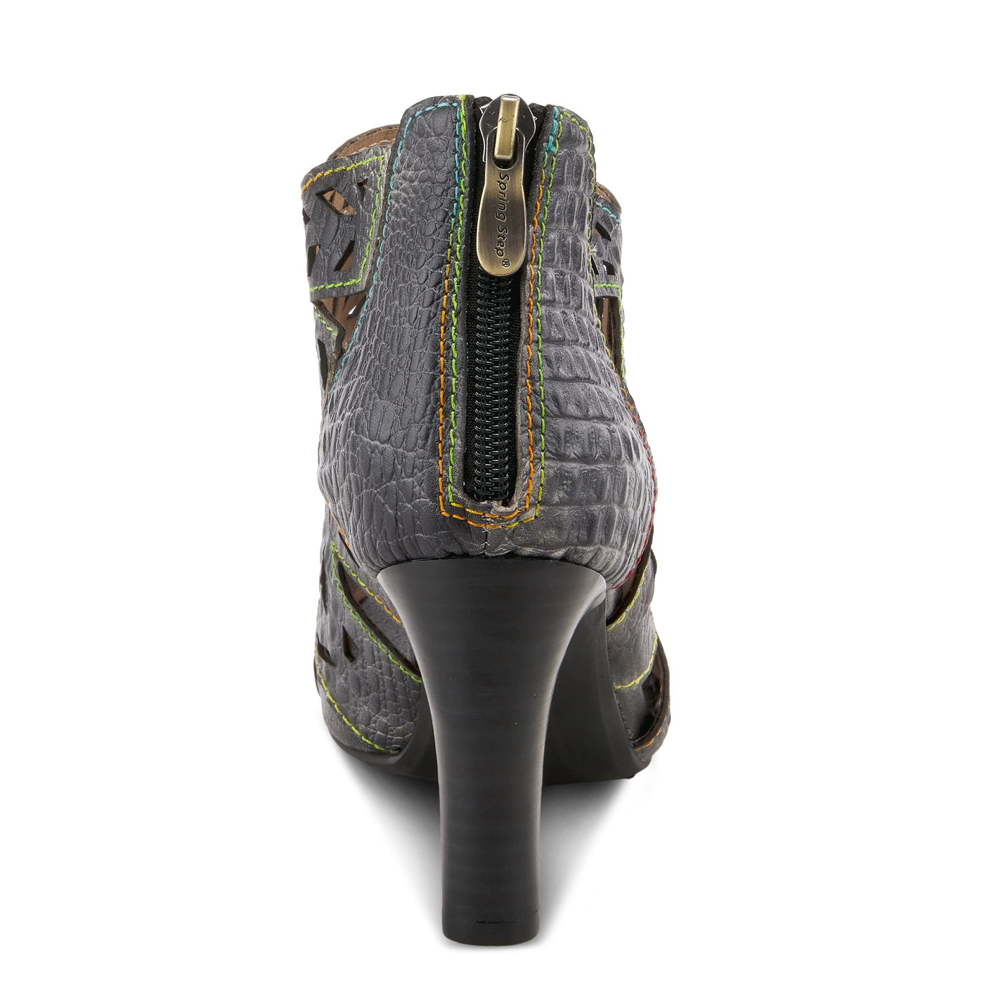 Spring Step L`Artiste Women's Amora Sandals Charcoal EU 40 / US 9