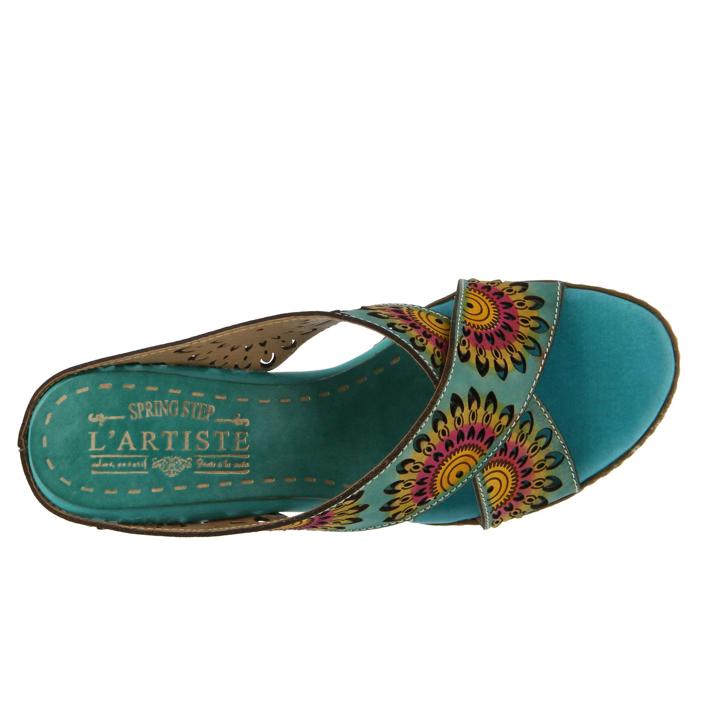 L'Artiste by Spring Step Enticing Turquoise EU 35 (US Women's 5) M