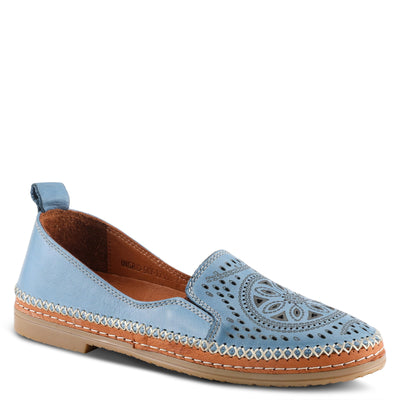 Spring Step Women's Ingrid Slip-On Loafer Sky Blue EU 37/6.5-7