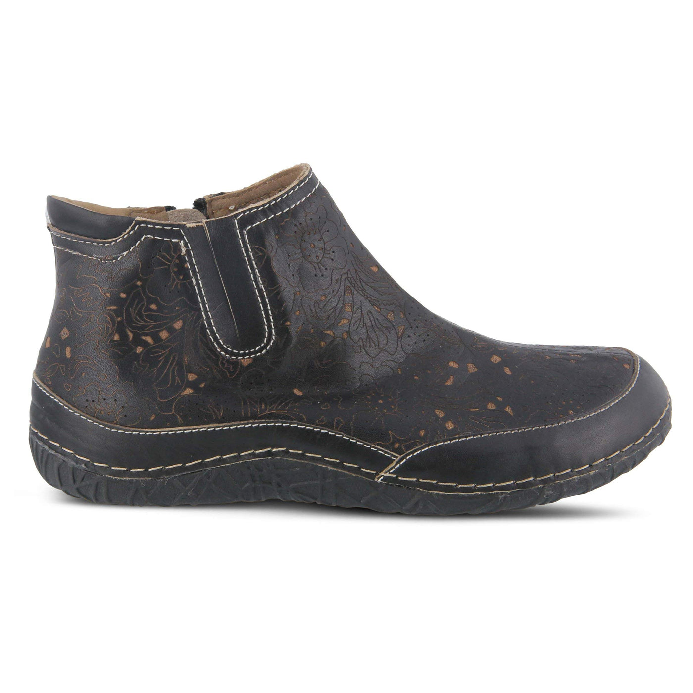 Spring Step L'Artiste womens Ankle Boot, Black, 5 US