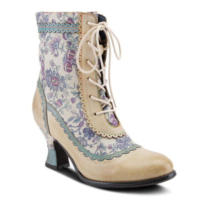 Spring Step L'Artiste Women's Bewitch-Flora Slip-on Shoe Beige Multi EU 36 / US 5.5-6