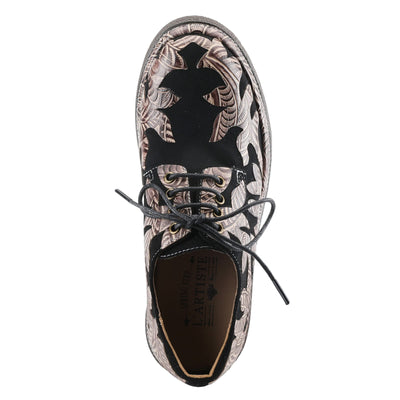Spring Step L'Artiste Women's Jigsaw Sneaker Black Multi EU 38 / US 7.5-8