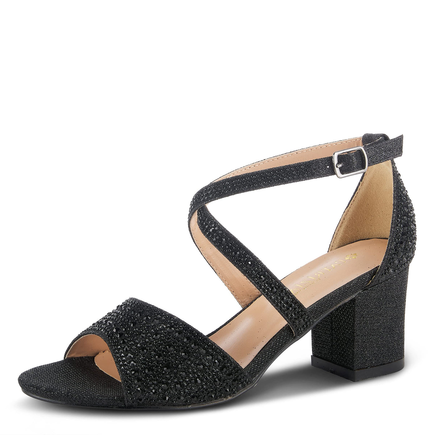 PATRIZIA Women's Delamore Open-Toe Sandal Black EU 41 / US 9.5-10