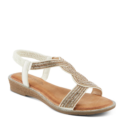 PATRIZIA Women's INVITE Flat Sandals White EU 40 / US 9